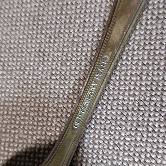 Old Company Plate / No Monogram / Rose 🌹 pattern - Picture 2 of 4